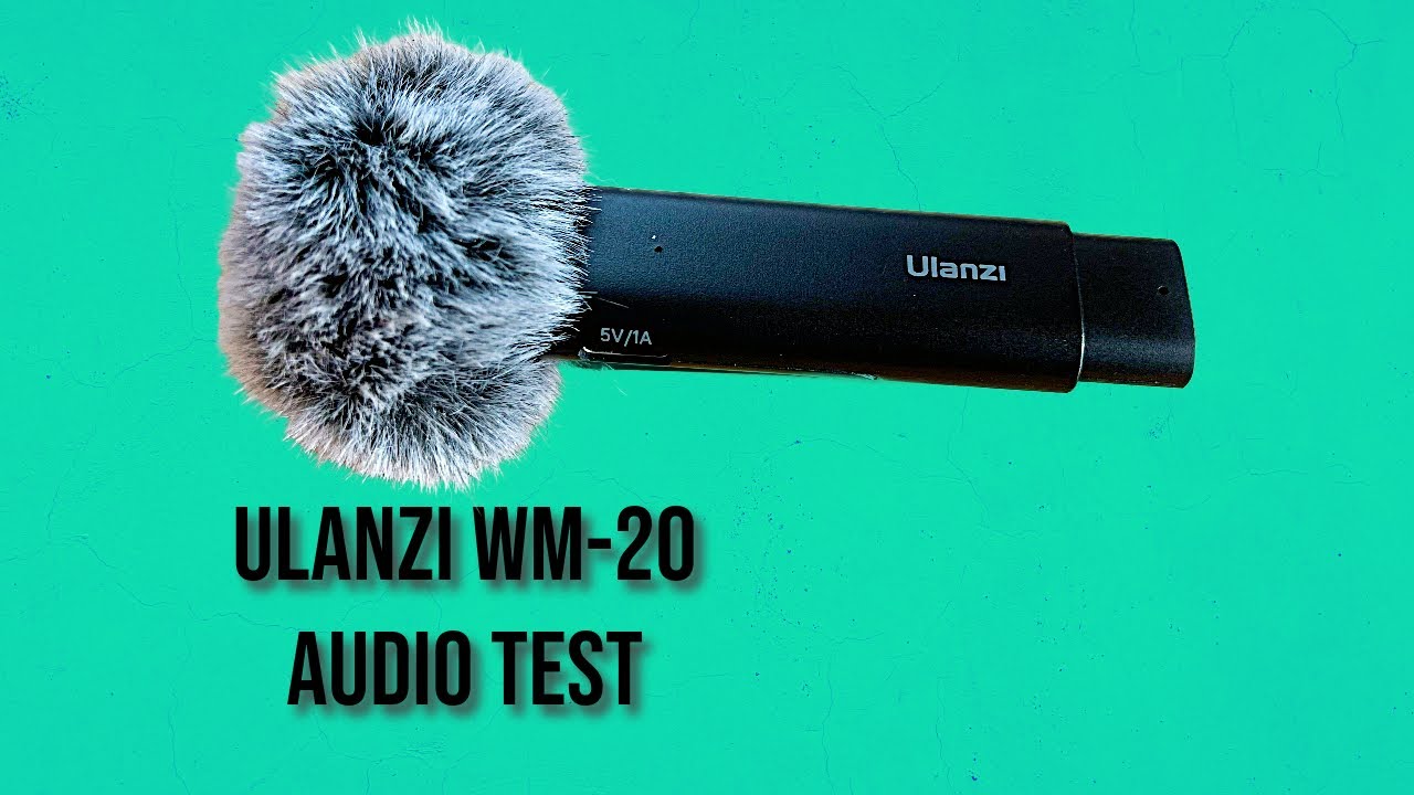 Ulanzi WM-20 Audio Test