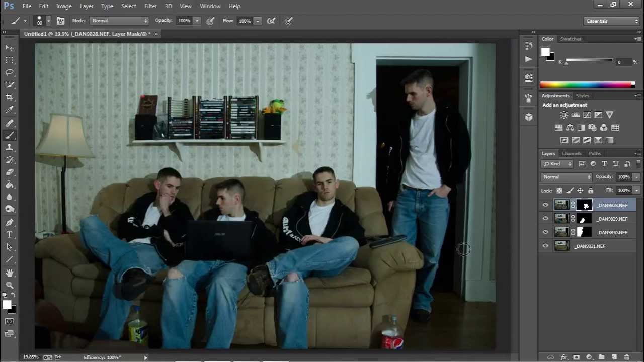 How to Clone yourself in Photoshop CS6