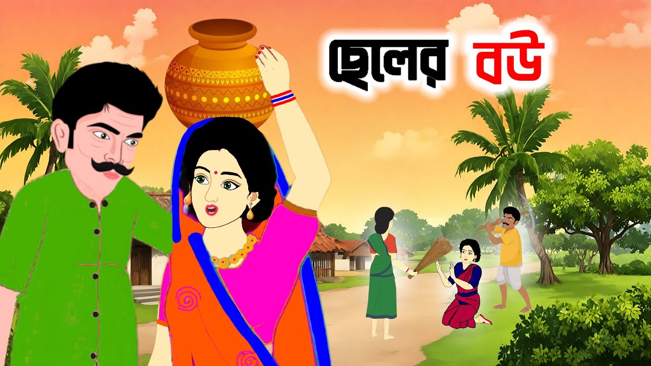 বৌমার অত্যাচার।। Cartoon bangla ll Thakumar jhuli ll Rupkothar golpo 