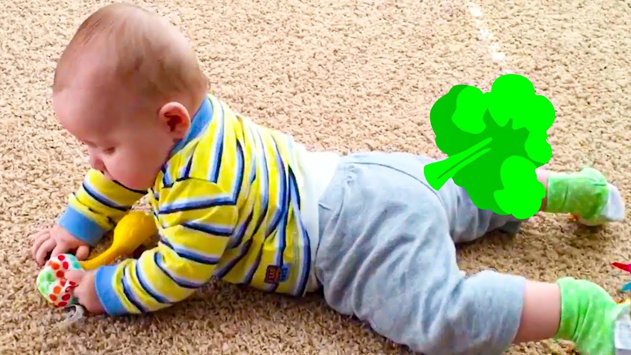 Oh nooooo! Lovely Moments When Babies Fart - Funny Baby Video