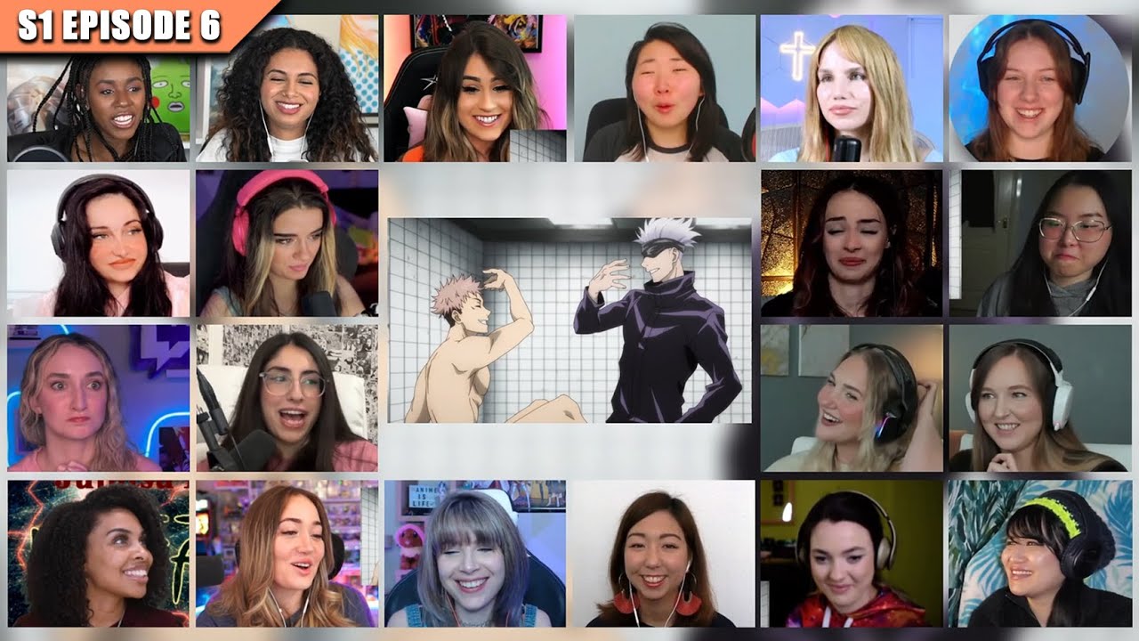 [Girls React] Jujutsu Kaisen Season 1 Episode 6 Reaction Mashup | 呪術廻戦