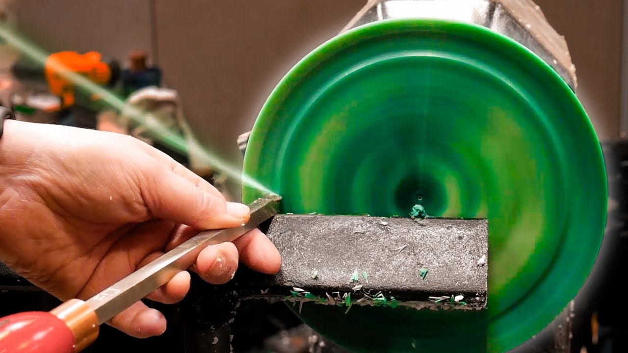 Plastic Turns Better than Wood!