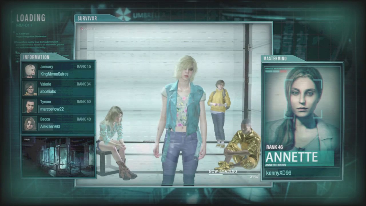 RE RESISTANCE: rank 46 annette mastermind ! resident evil gameplay #460