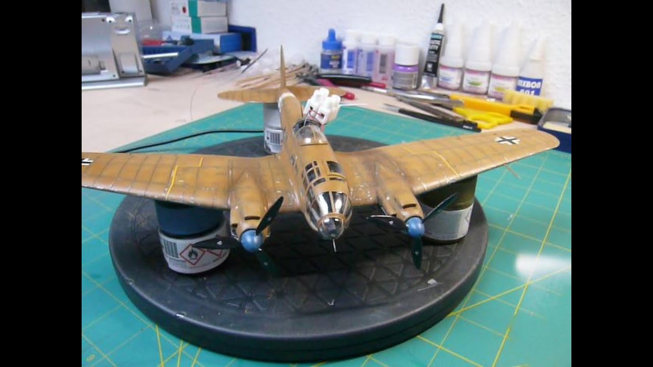 Heinkel He-111 H-6, Airfix A07007, 1:72 with E-Motor