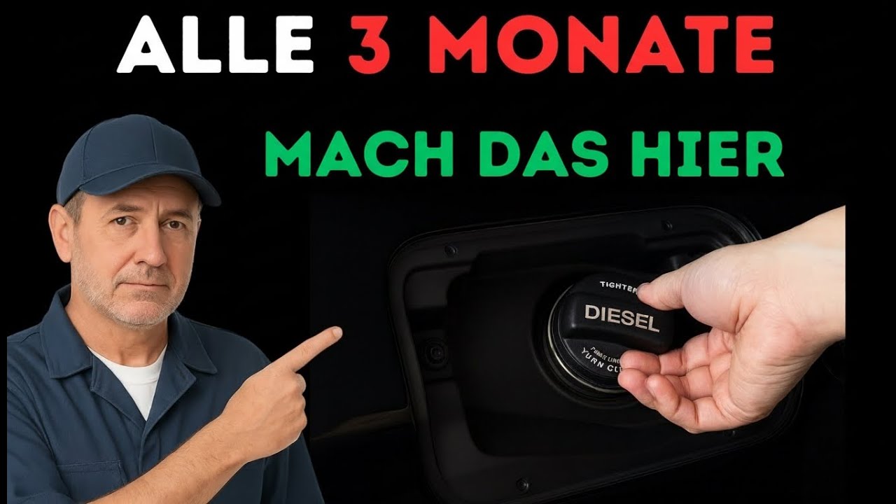 Was Dieselmechaniker alle 3 Monate tun (aber NIE den Kunden sagen)