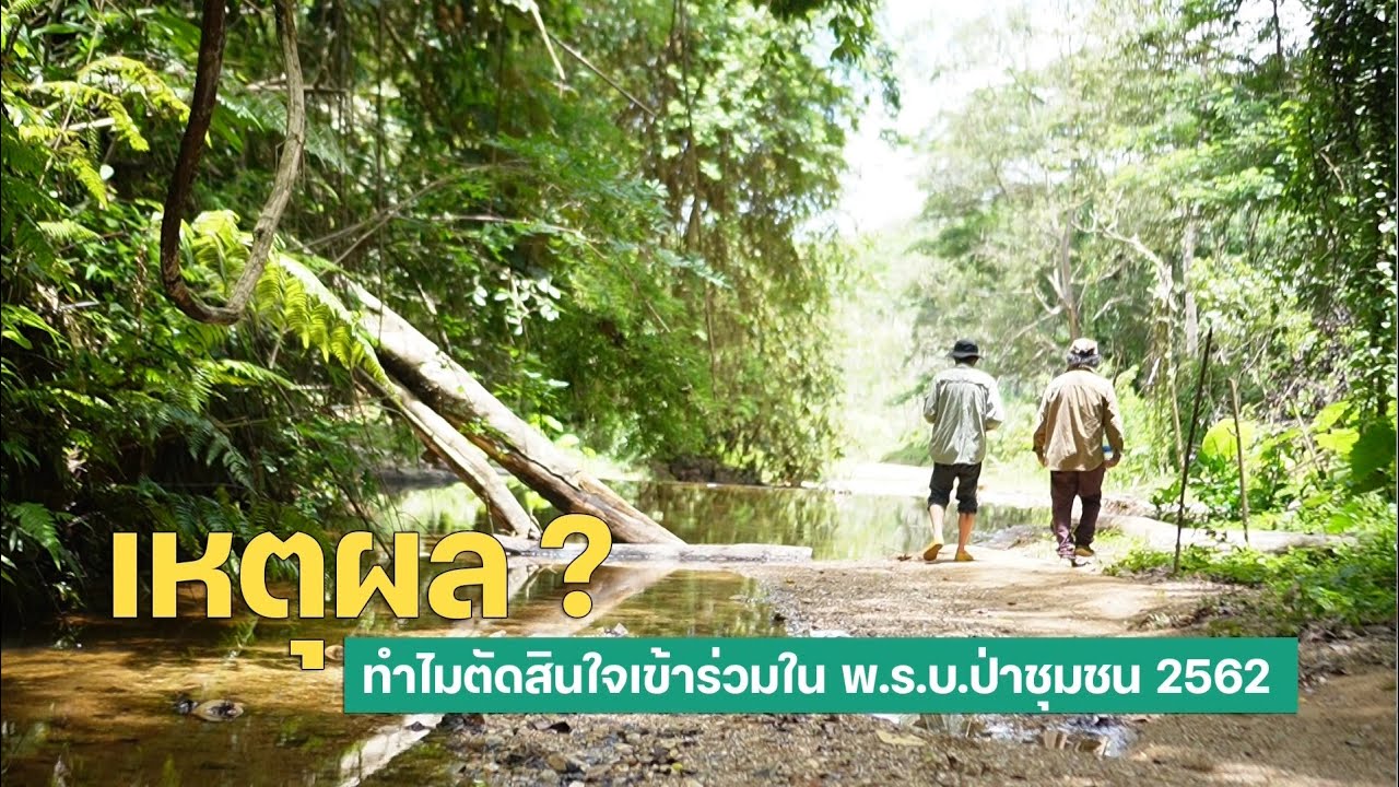 7 เรื่องภูมิใจ 5 เรื่องชวนคิด ทำไมต้องทำป่าชุมชน