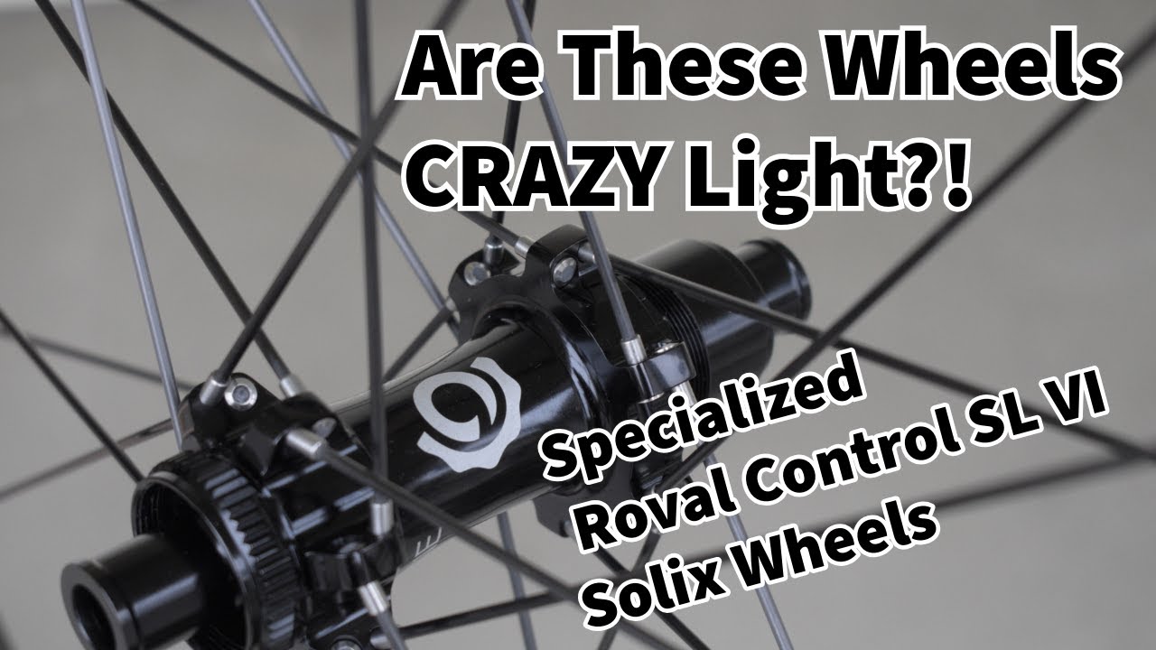 Specialized Roval Control SL VI Solix Wheels