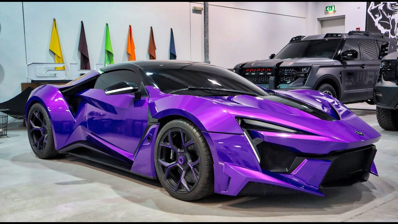 $3,4m Lykan HyperSport From Fast & Furious 7 vs Fenyr SuperSport at W MOTORS DUBAI