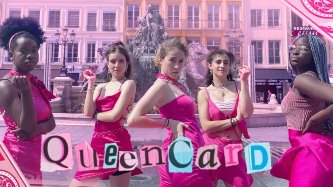 [KPOP IN PUBLIC] (여자) 아이들  (G)-IDLE - 퀸카 ‘QUEENCARD’ Dance Cover by iDUN Crew From France