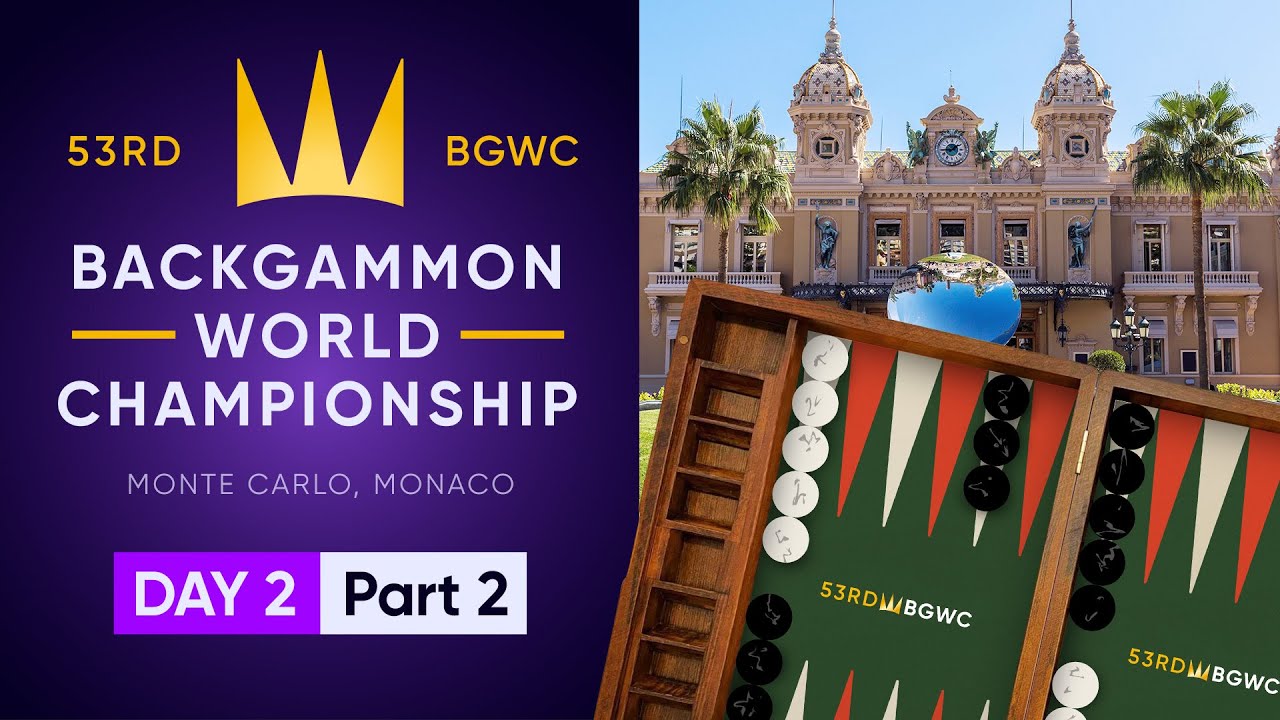 53rd Backgammon World Championship - Day 2 - Part 2
