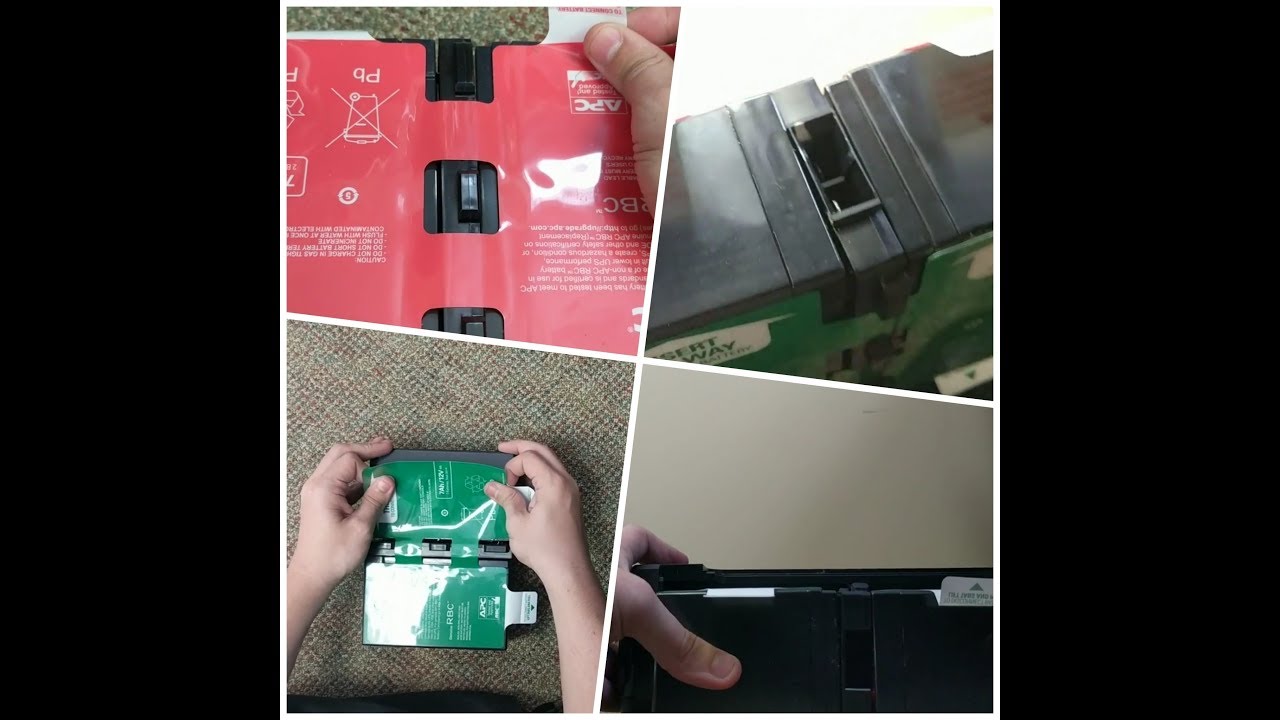 REPLACING AN APC XS 1000/1300/1500 BATTERY!!!