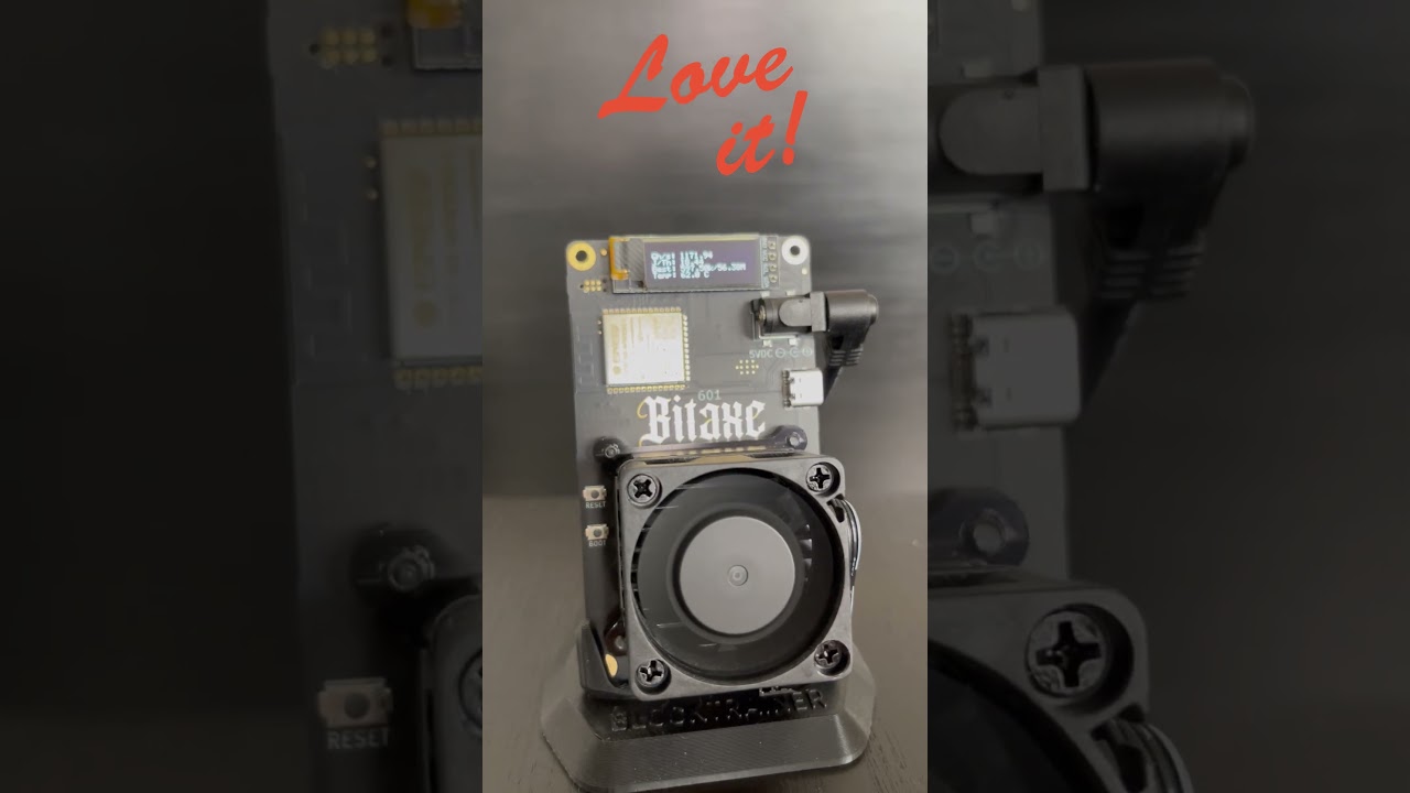 Bitaxe 601 Gamma #bitcoin #bitcoinmining #blockchain #lottery #lifestyle #freedom #money #btc