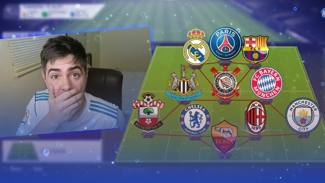 FUT DRAFT DOS 11 TIMES DIFERENTES!