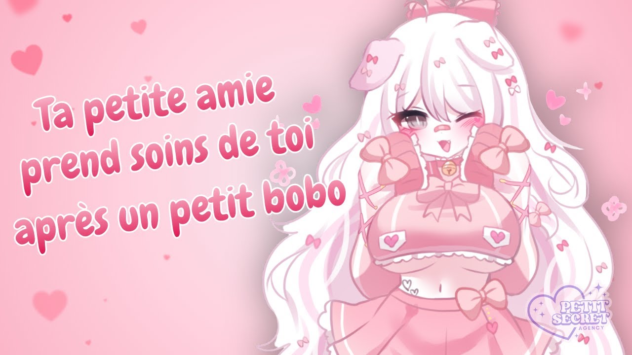 ROLEPLAY FR: Ta petite amie prend soin de toi après un petit bobo 🩷🩹