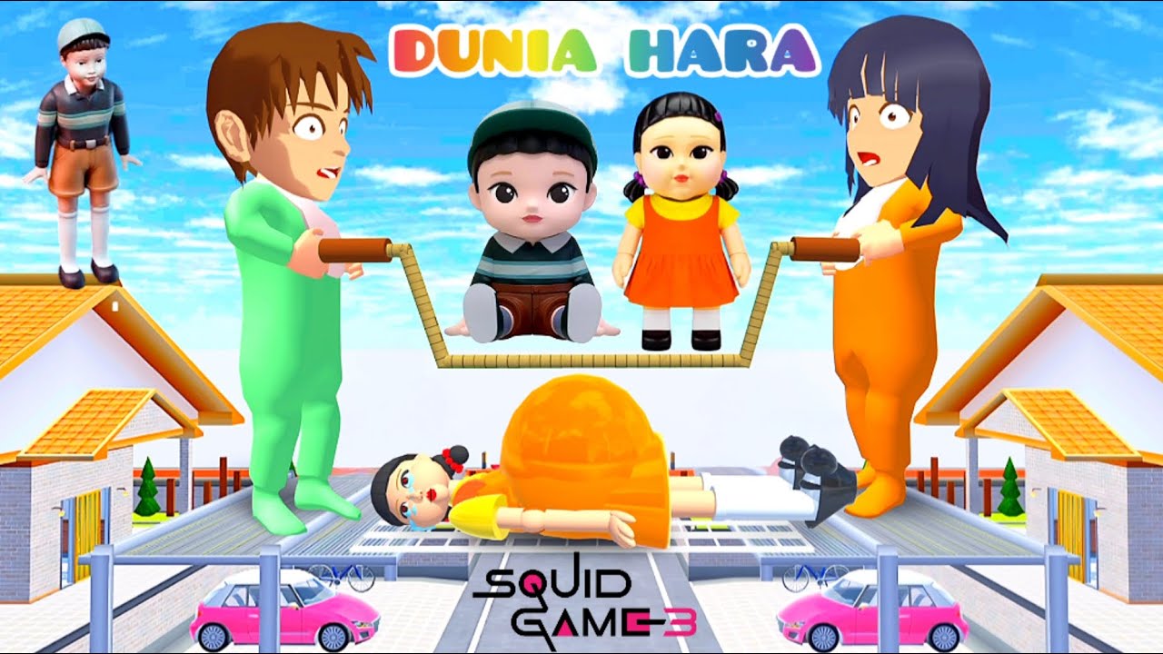Boneka Squid Game Hamil Melahirkan Bayi Yuta Mio 😱 | Baby Yuta jadi adik Baby Hara