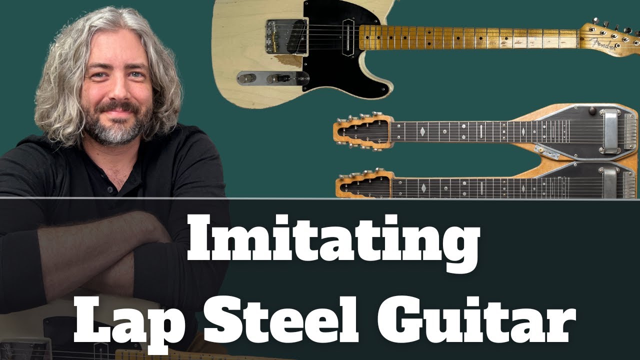 Imitating Lap Steel Guitar #guitarlesson #countryguitar