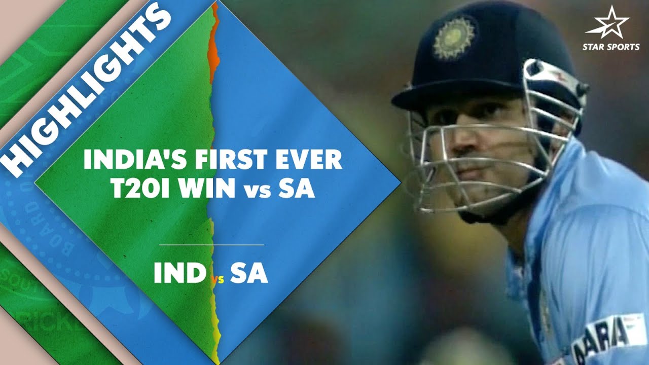 Throwback To Team India's First Ever T20I Game Against South Africa From 2006