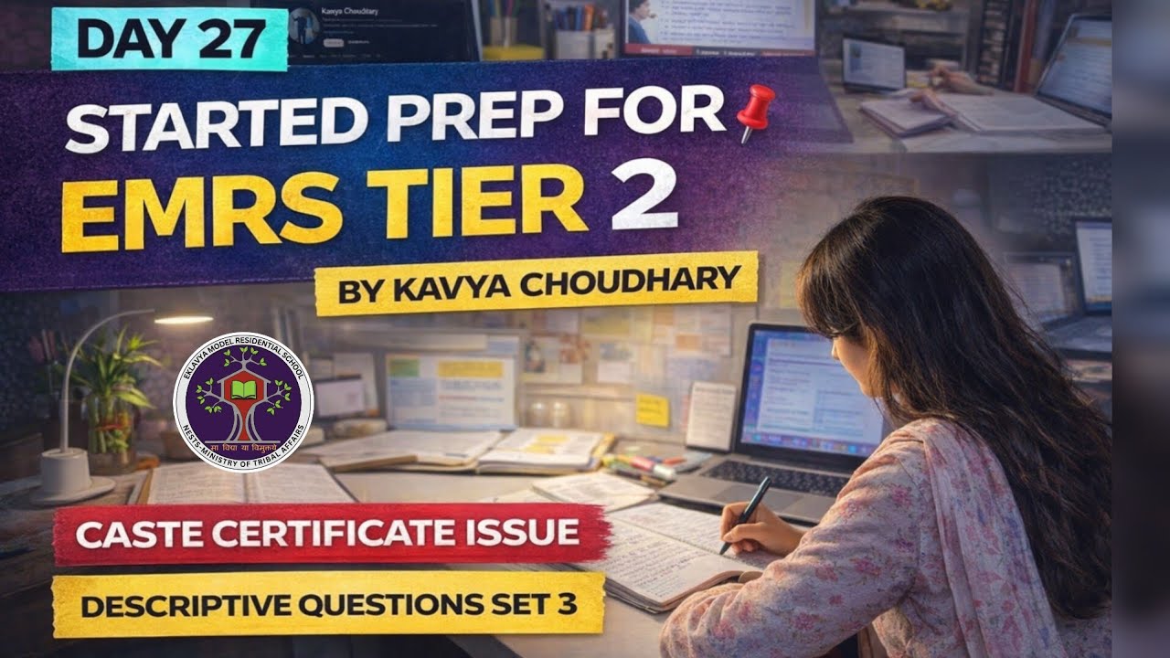 DAY 27 | STARTED PREPARATION FOR EMRS TIER 2 📌 EMRS TGT CS #emrstier2 #emrsresult#emrscutoff #tgtcs 
