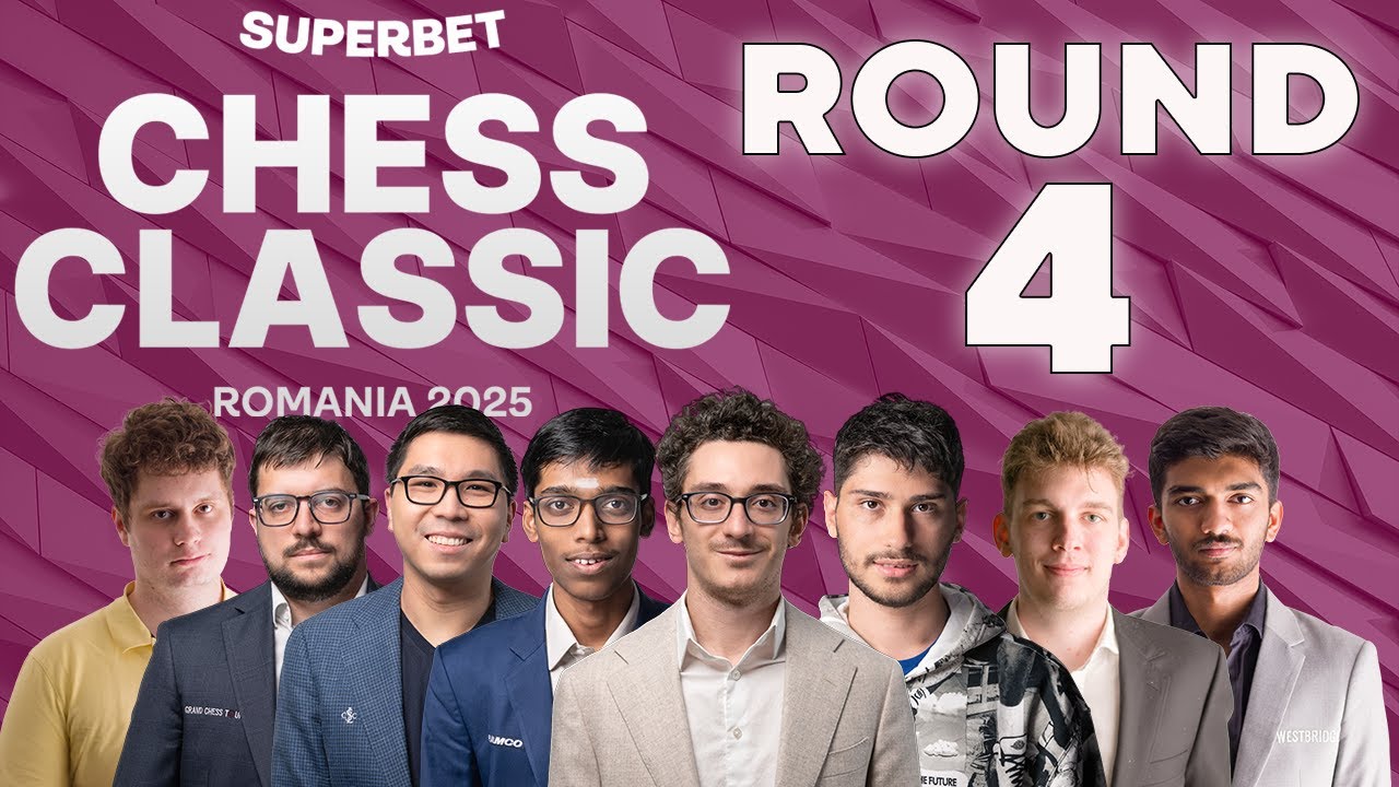 Superbet Chess Classic 2025: Round 4 | #GrandChessTour
