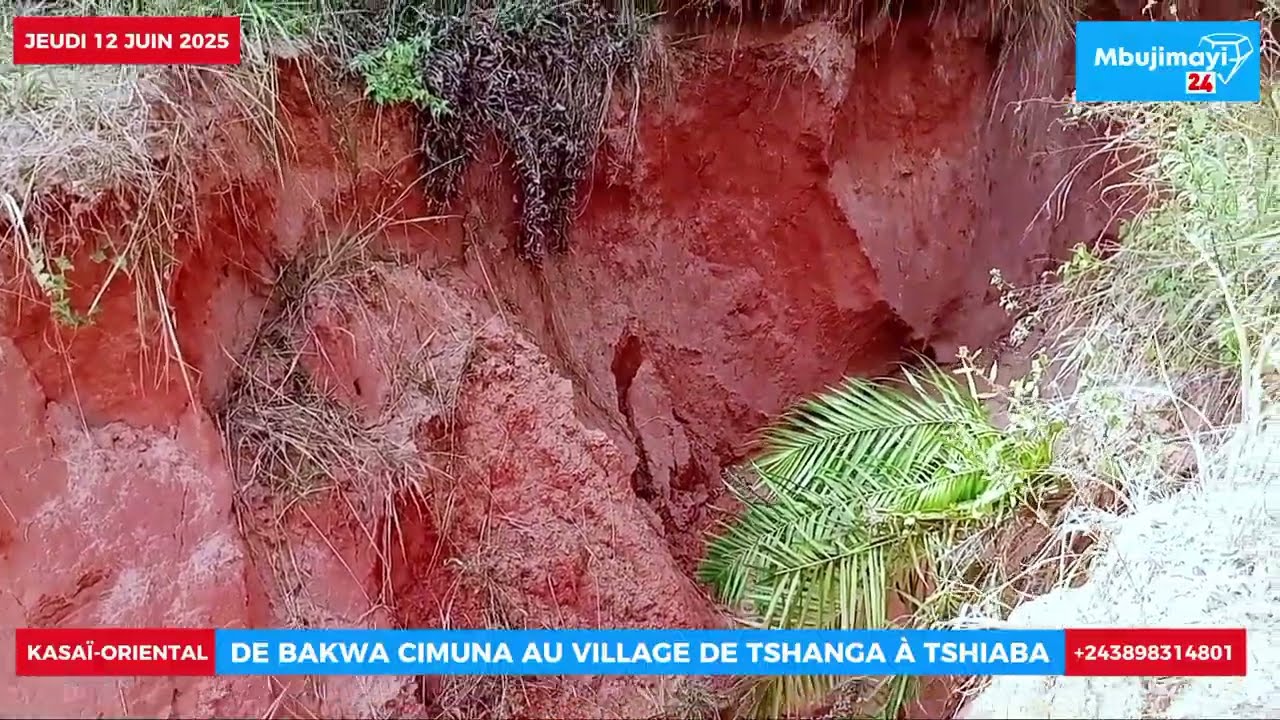 TSHIABA : LES ROUTES IMPRATICABLES DU KASAÏ-ORIENTAL Partie 1
