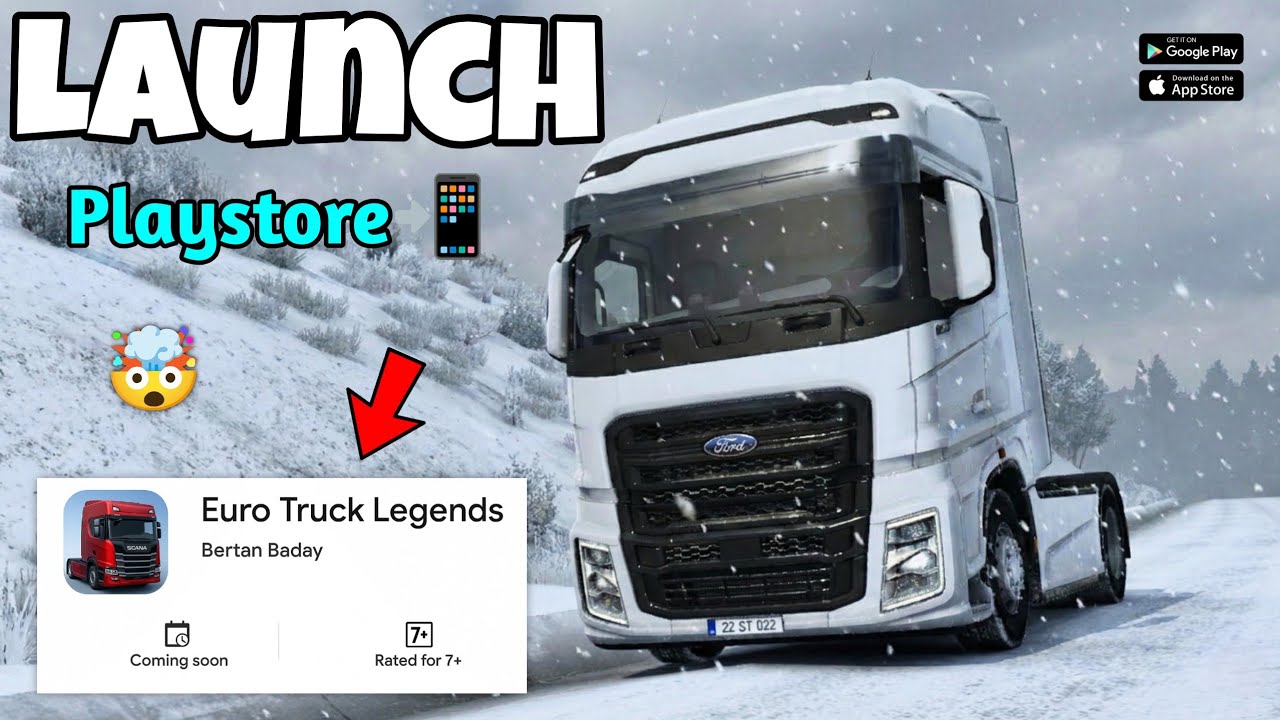 Запуск Euro Truck Legends состоялся🤯 Скоро в Playstore🔥✅