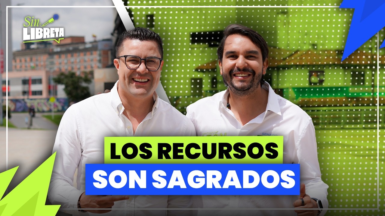 “Los recursos públicos son sagrados” | Santiago León #25 Senado y Angelo Gravier #110 Cámara Bogotá.