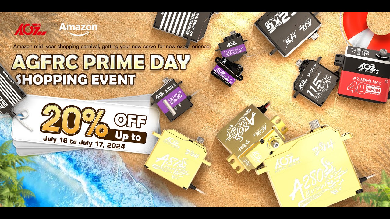 AGFRC 2024 Amazon Prime Day Shopping Event - USA, CA, UK, DE and IT Shopping Guide