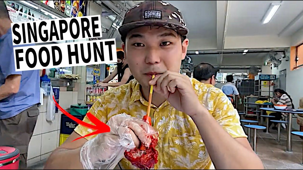 Newly Renovated Golden Mile Food Centre FOOD HUNT!