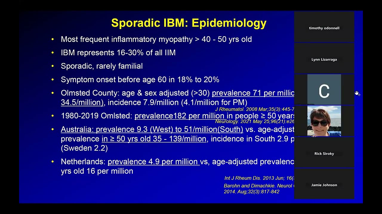 Inclusion Body Myositis (IBM) by Mazen Dimachkie, MD