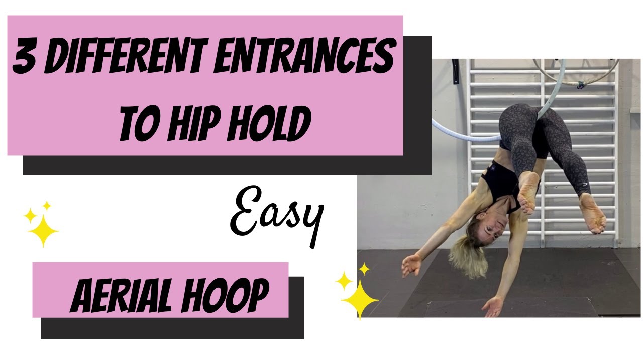 How to enter hip hold on aerial hoop tutorial
