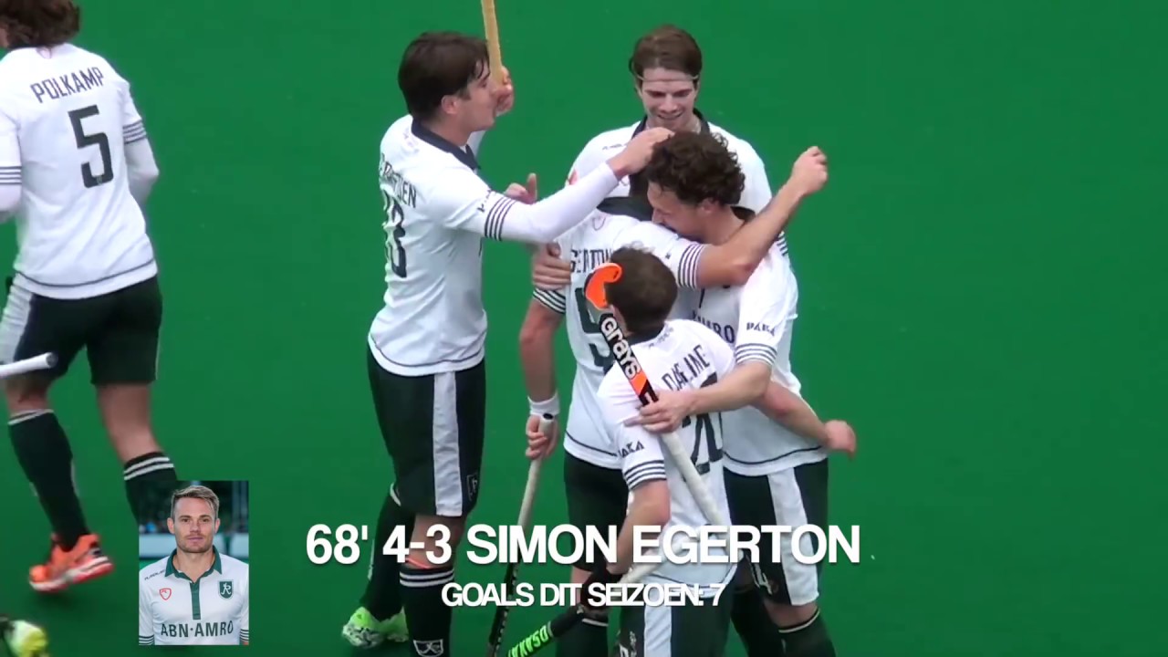 Hoofdklasse Hockey (M): HC Rotterdam - Den Bosch 4-3