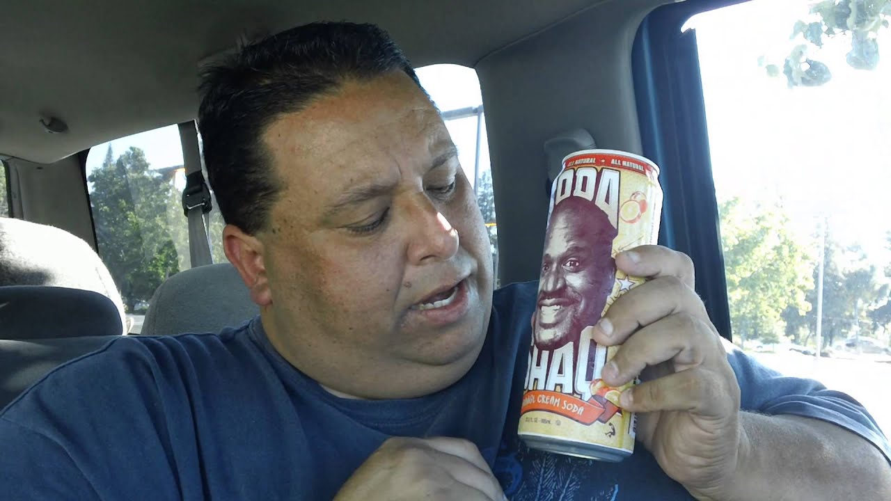 SODA SHAQ Orange Cream Soda Reviewed!!