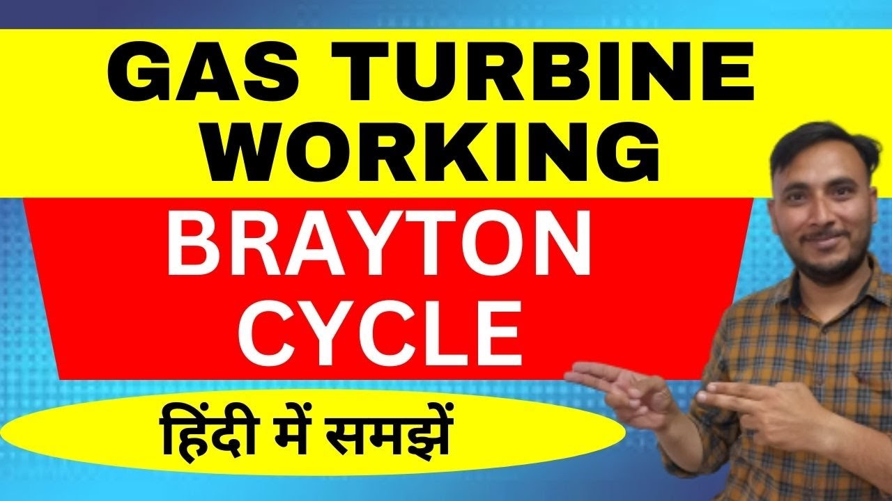 Gas Turbine Power Plant || Brayton Cycle In Hindi || Gear Institute