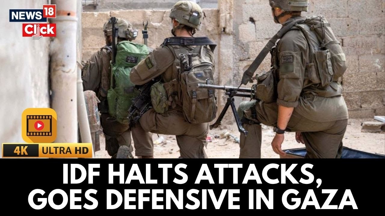 IDF Halts Offensive In Gaza: Political Orders Shift Strategy To Defense Only | Peace Deal | 4K