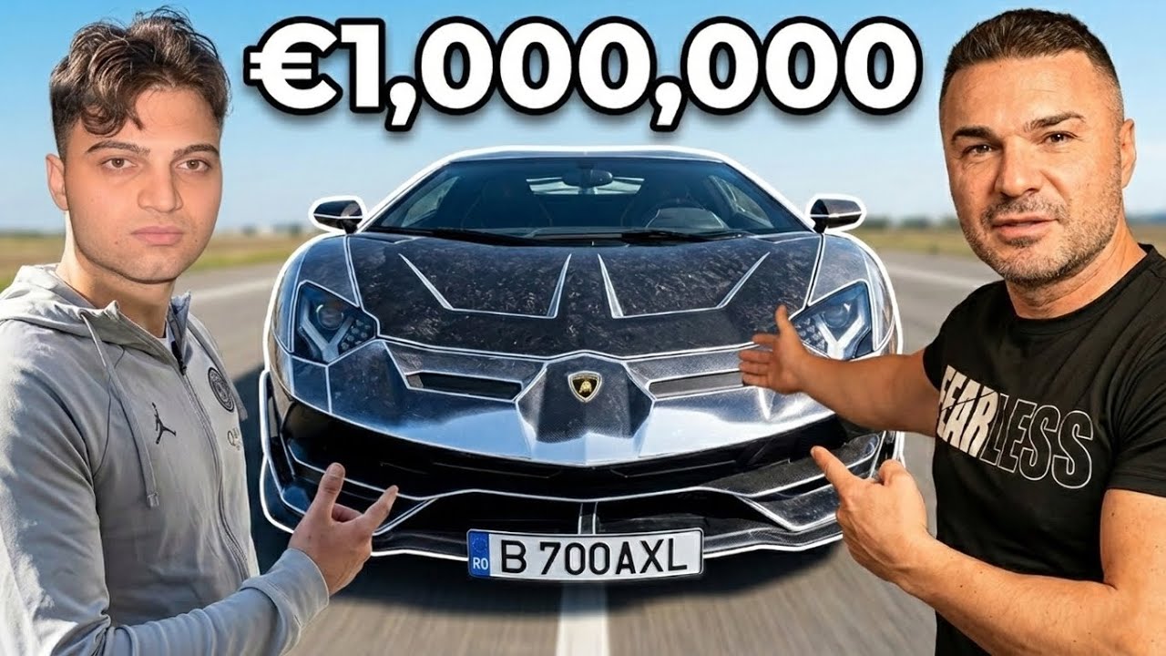Am FURAT Lamborghini-ul lui Andy Popescu…