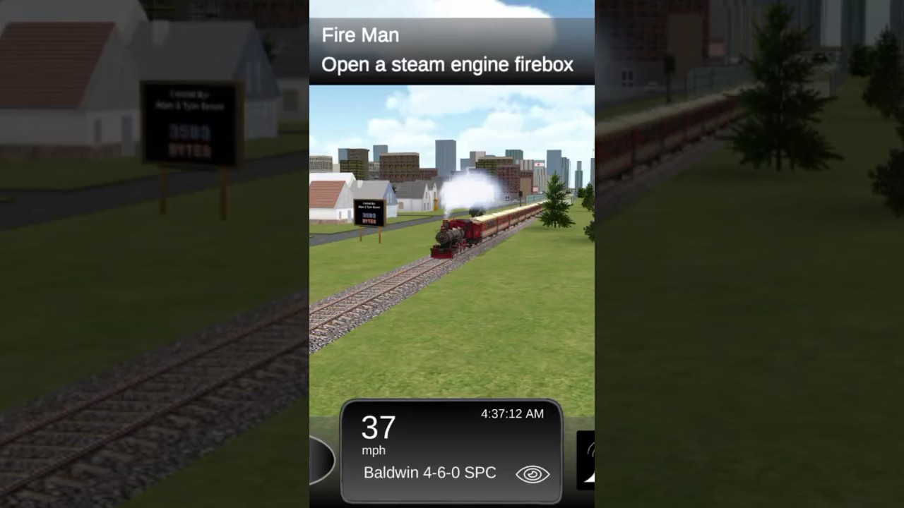 Baldwin 4-6-0 SPC Footage 2 #trainsim #shorts
