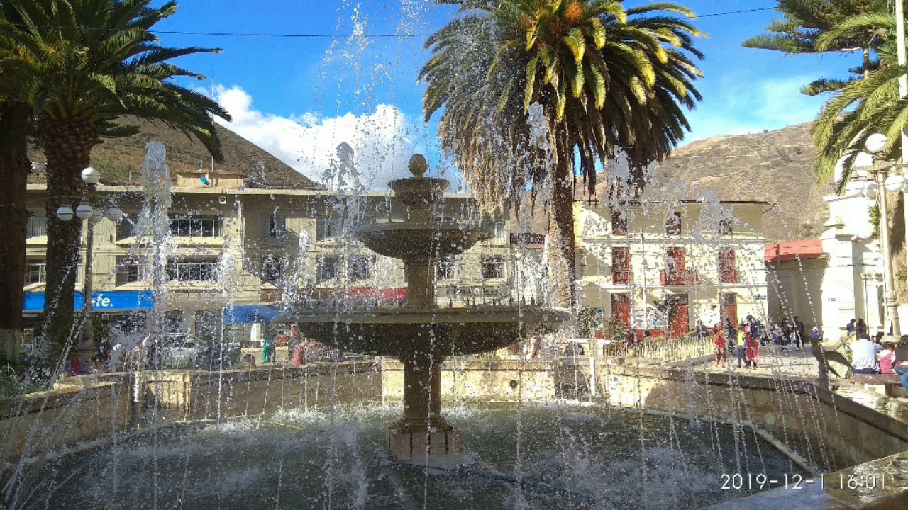 Ciudad de Tarma, la perla de los andes.