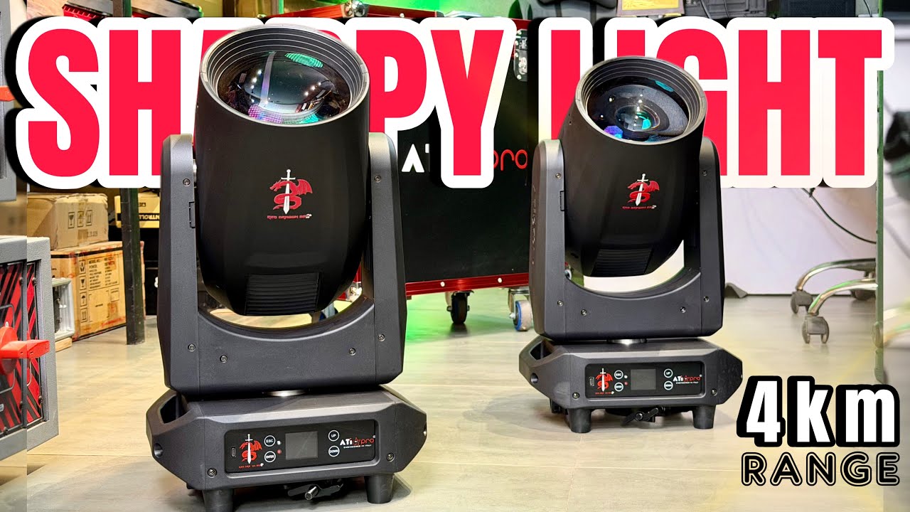 ज़्यादा रेंज वाली Dj Sharpy Ati Pro Red Dragon 650 Dj Sharpy Light
