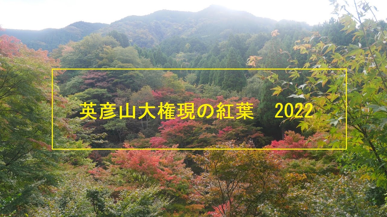 英彦山紅葉　大権現  2022