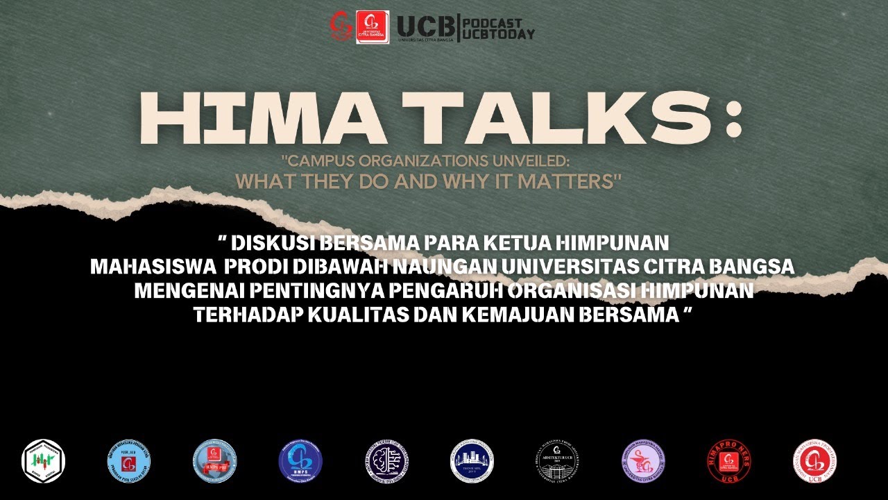 HIMATALKS - WHAT THEY DO AND WHY IT MATTERS - CAMPUS ORGANIZATIONS UNVIELED