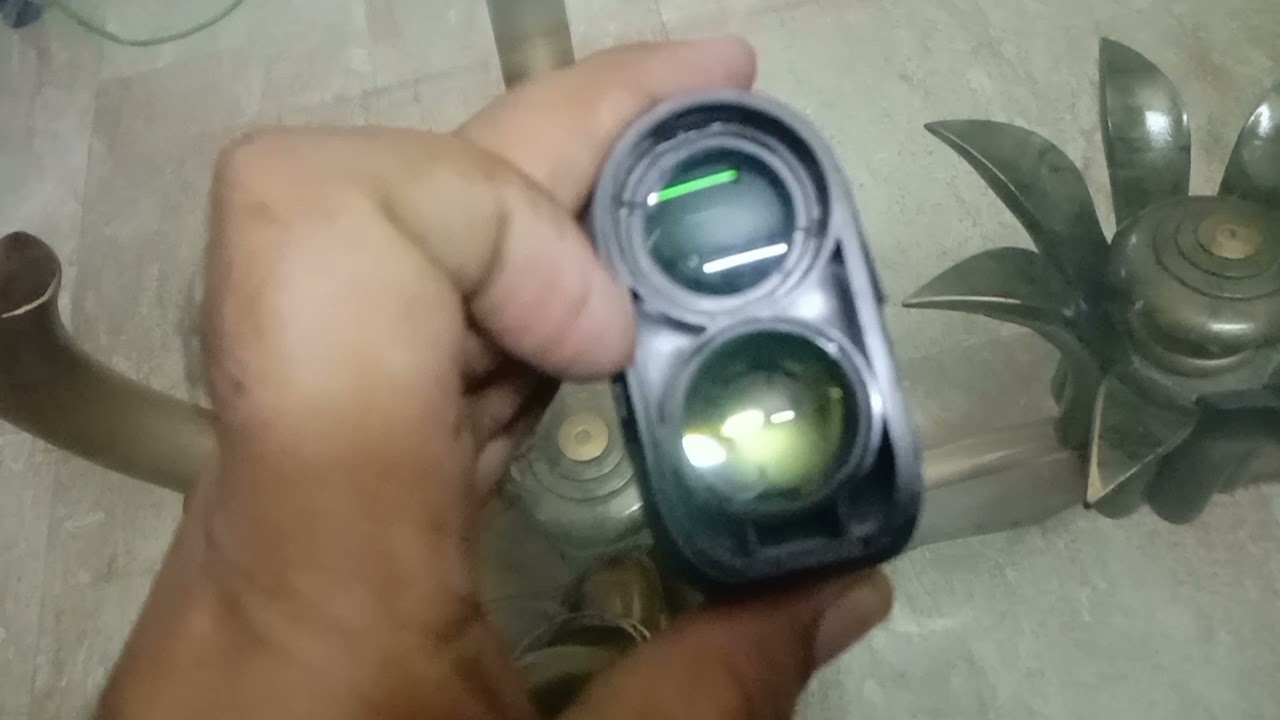 how to open Callaway range finder