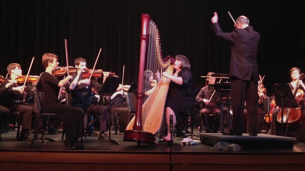 Handel - Harp Concerto in B flat Major,  Morgan Mackenzie Short, 2014 Young Artist Concerto Winner
