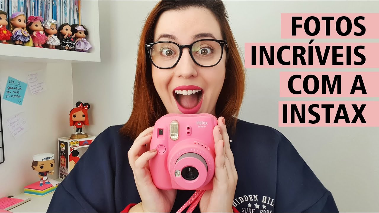 COMO TIRAR FOTOS INCRÍVEIS COM A INSTAX | Ju Barcellos