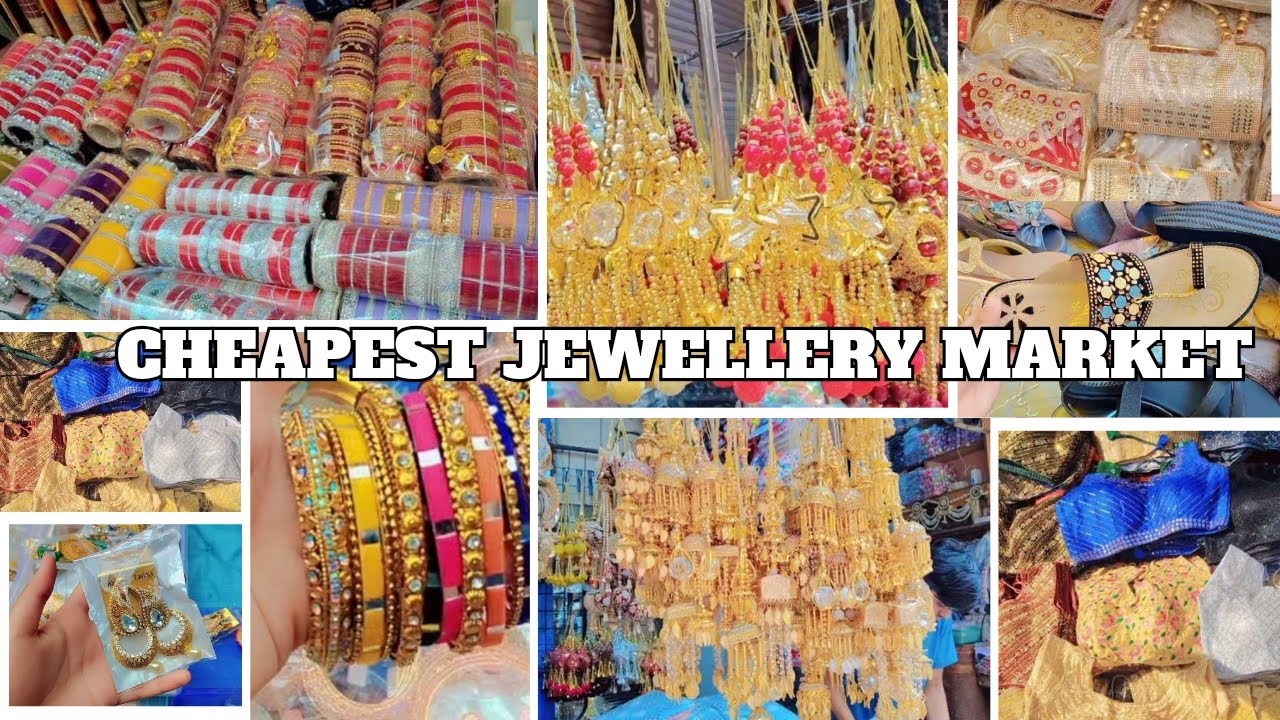 Sadar bazar ki rui Mandi latest collection #sadarbazar #jewellery #market 