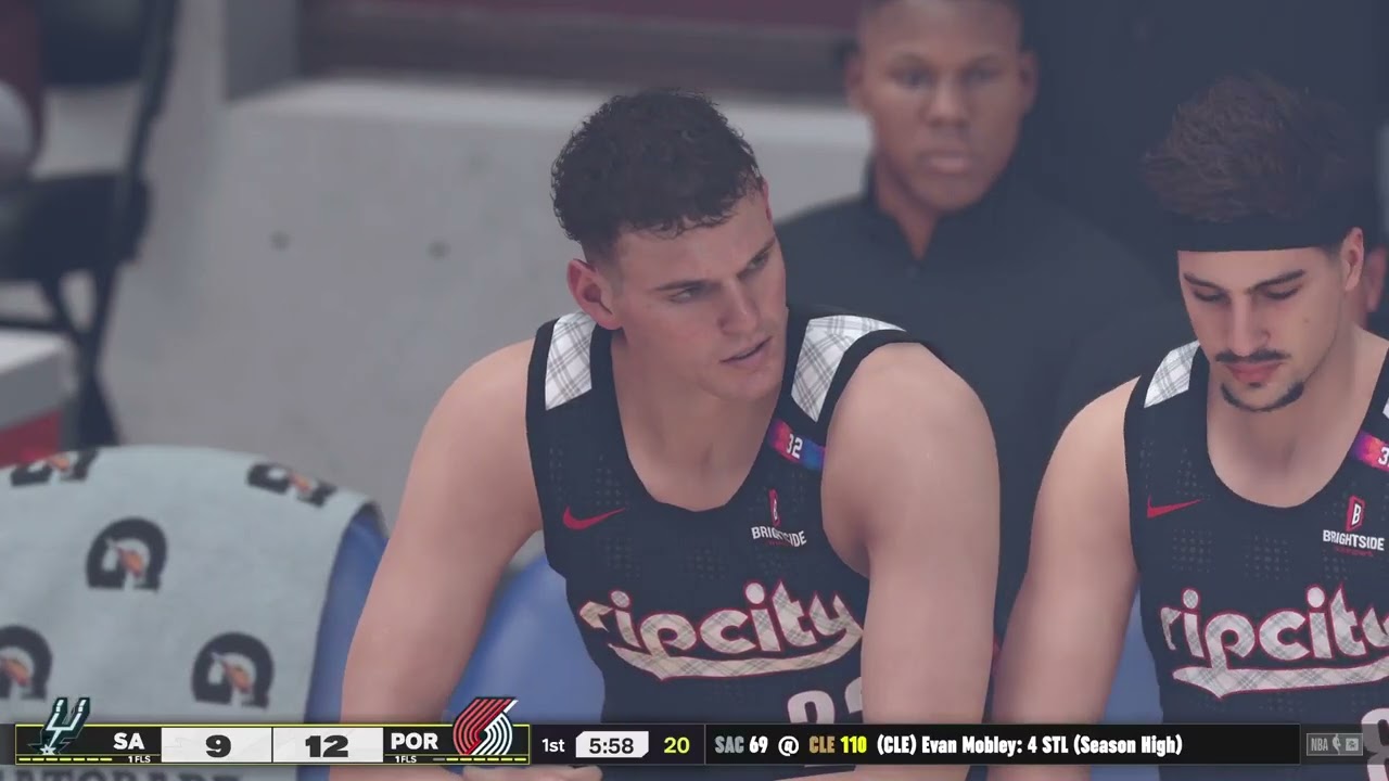 NBA 2K*SPURS 🏀 78/82 @Trailblazers