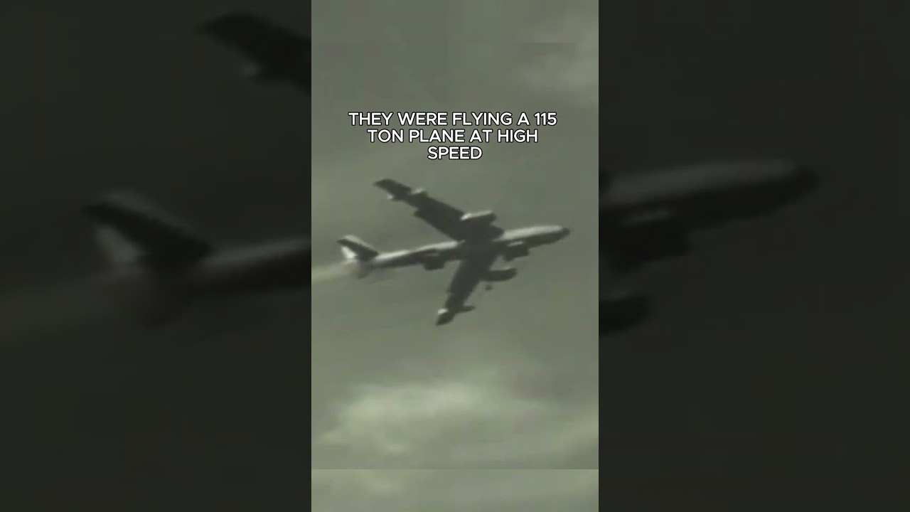 B-47 loses its cockpit mid-air after a refueling accident.  #B47 #USAF #B47stratojet #ColdWar