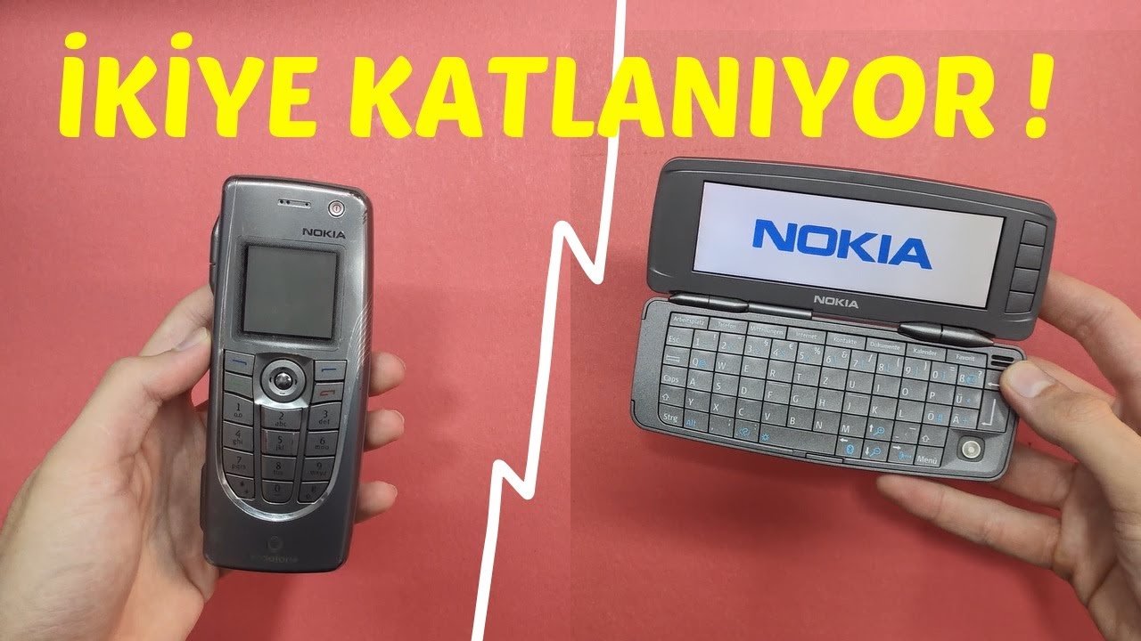 Katlanır Telefonların Atası: Nokia 9300i