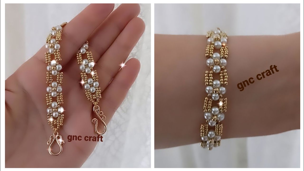 İNCİLİ HERRİNGBONE BİLEKLİK PEARL HERRINGBONE BRACELET