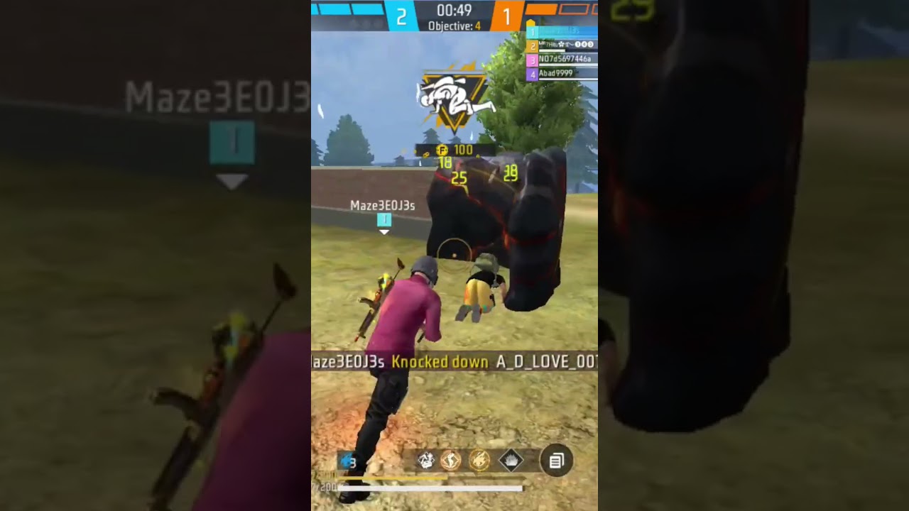 1vs4 #freefire #sagargmofficial #garenafreefire #musicgenre #musicsong #sagargamar #sagarg #funny