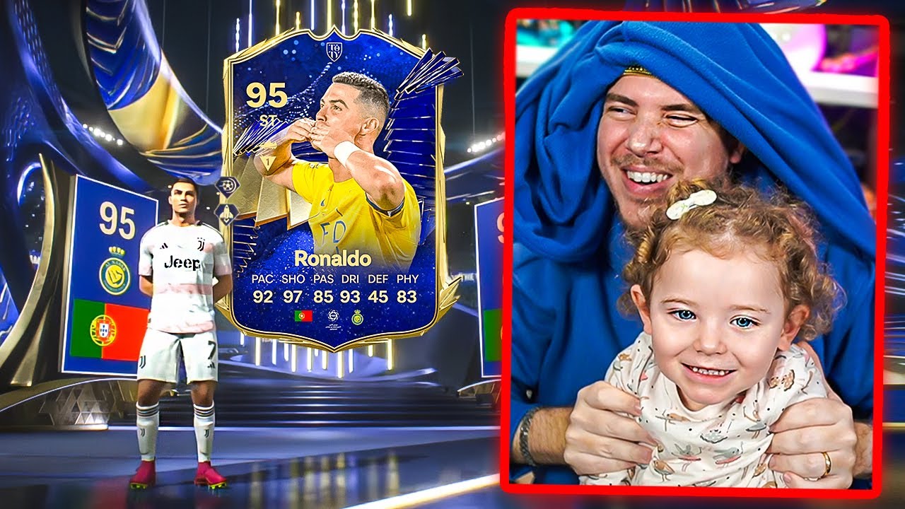 MIA FIGLIA TROVA UN TOTY ma... - FC 24 TOTY PACK OPENING